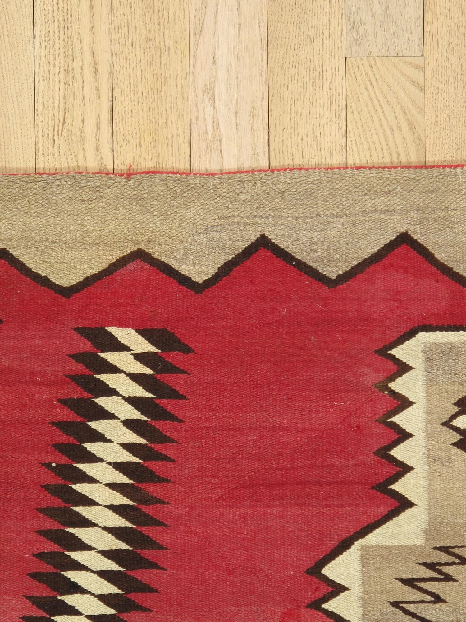 Navajo Diamond Rug, circa 1920, actual catalog view 5
