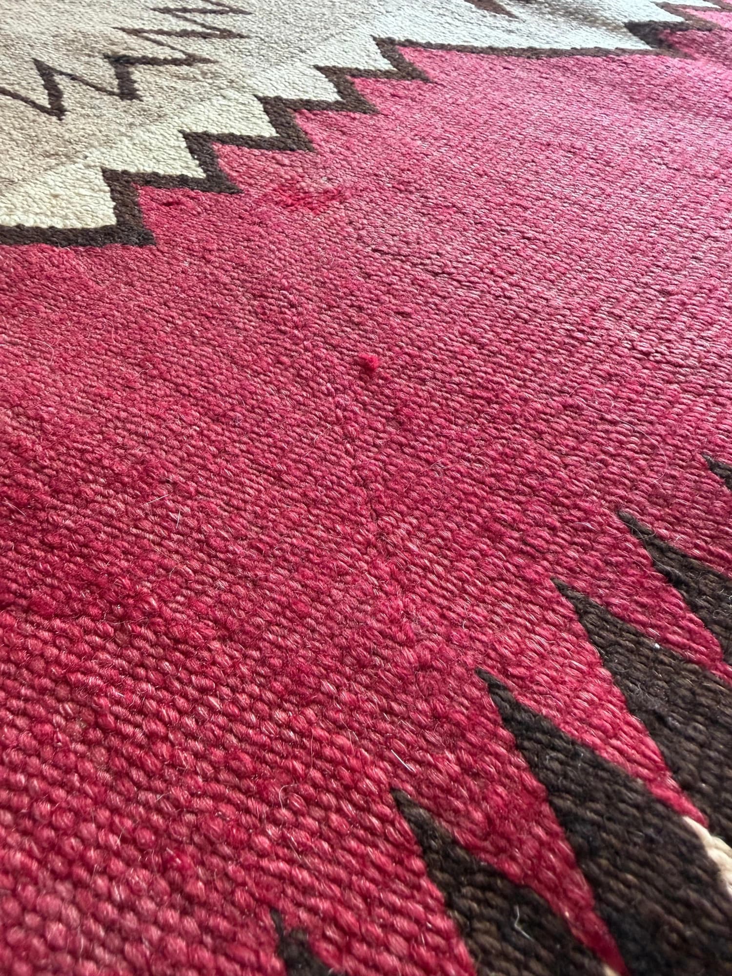 Navajo Diamond Rug, circa 1920, actual catalog view 10