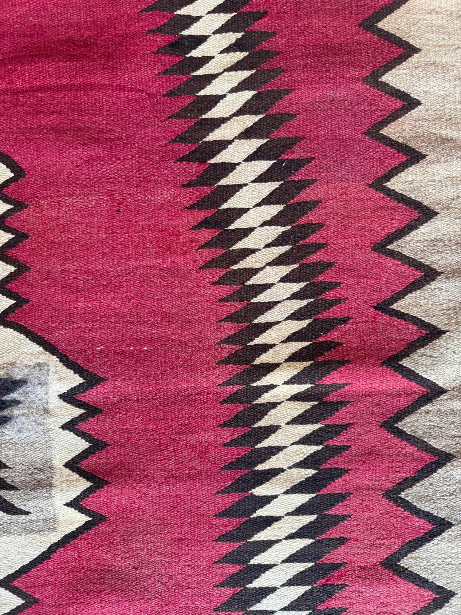 Navajo Diamond Rug, circa 1920, actual catalog view 13
