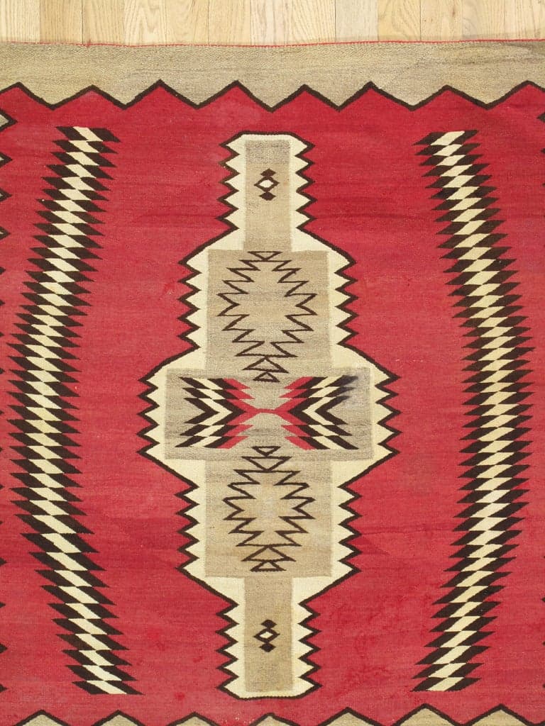 Navajo Diamond Rug, circa 1920, actual catalog view 2