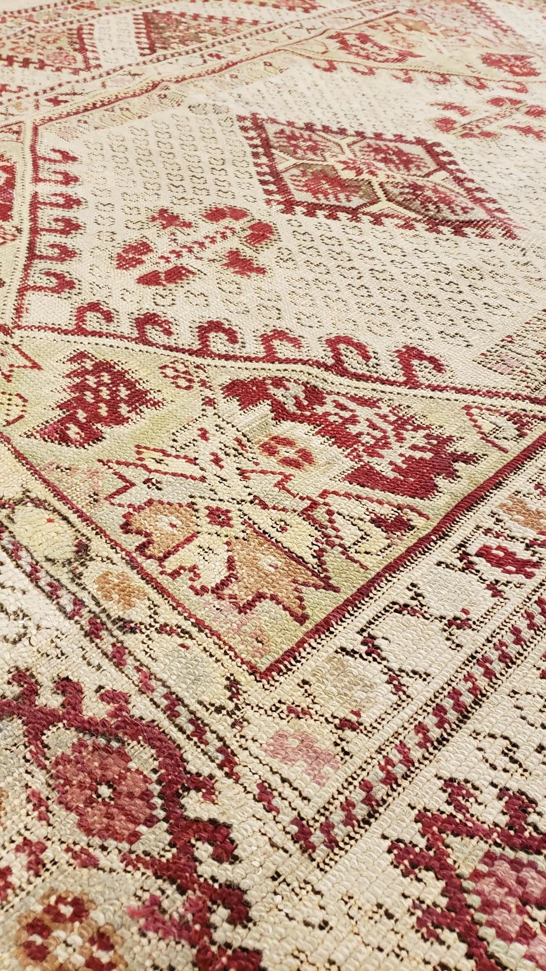 Square Ghiordes Rug, actual catalog view 6