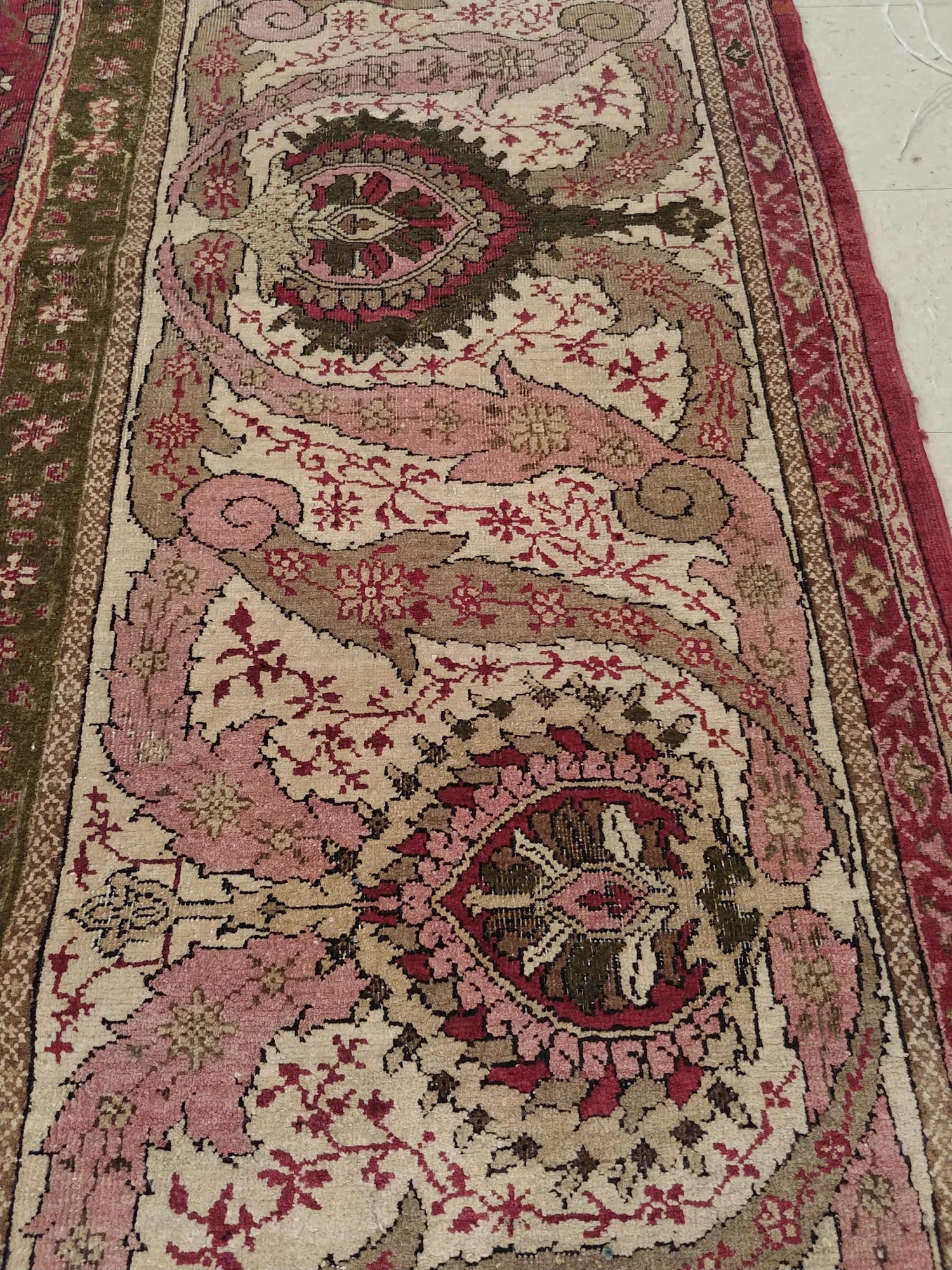 Agra Hunting Carpet, actual catalog view 8