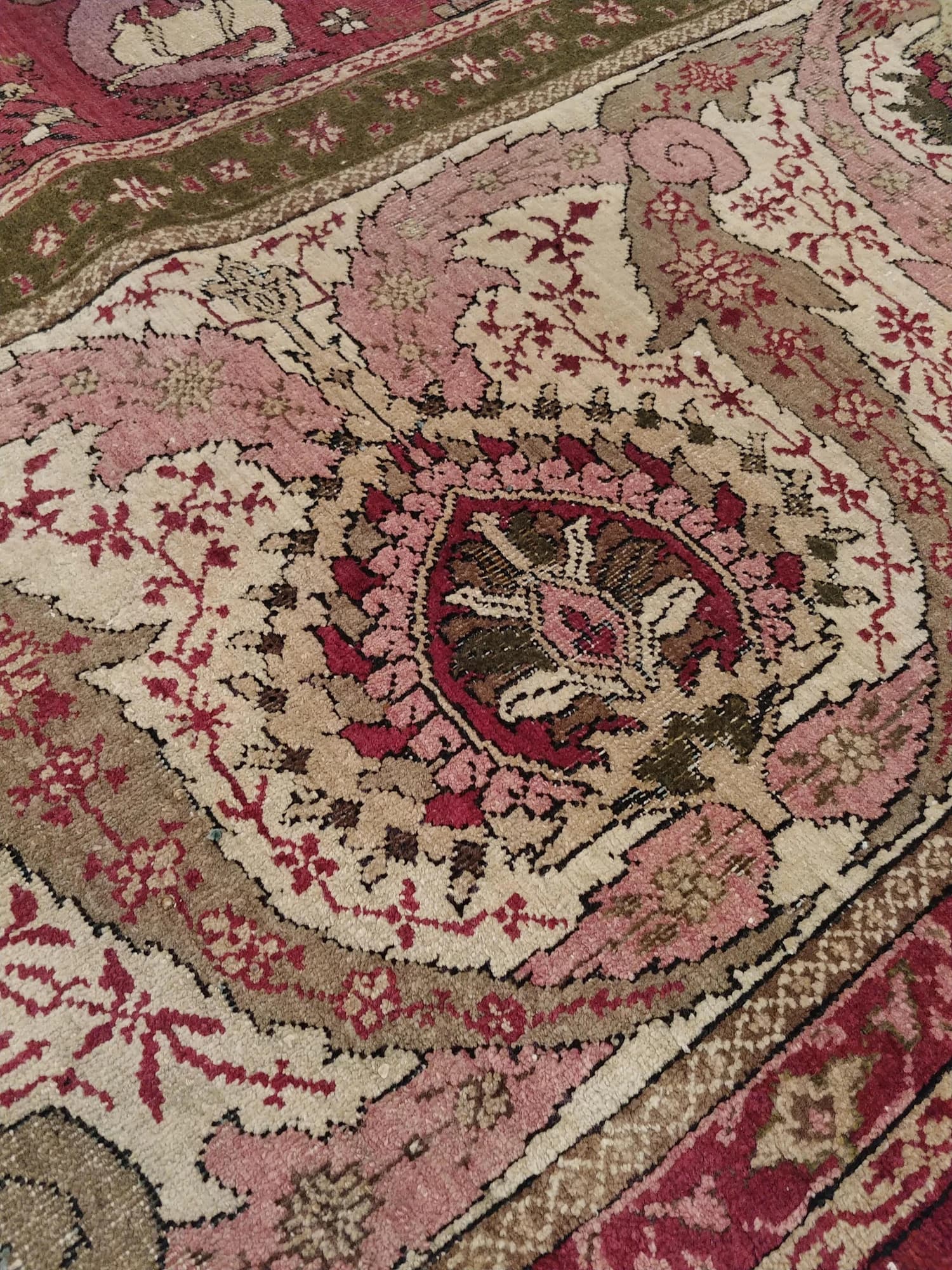 Agra Hunting Carpet, actual catalog view 7