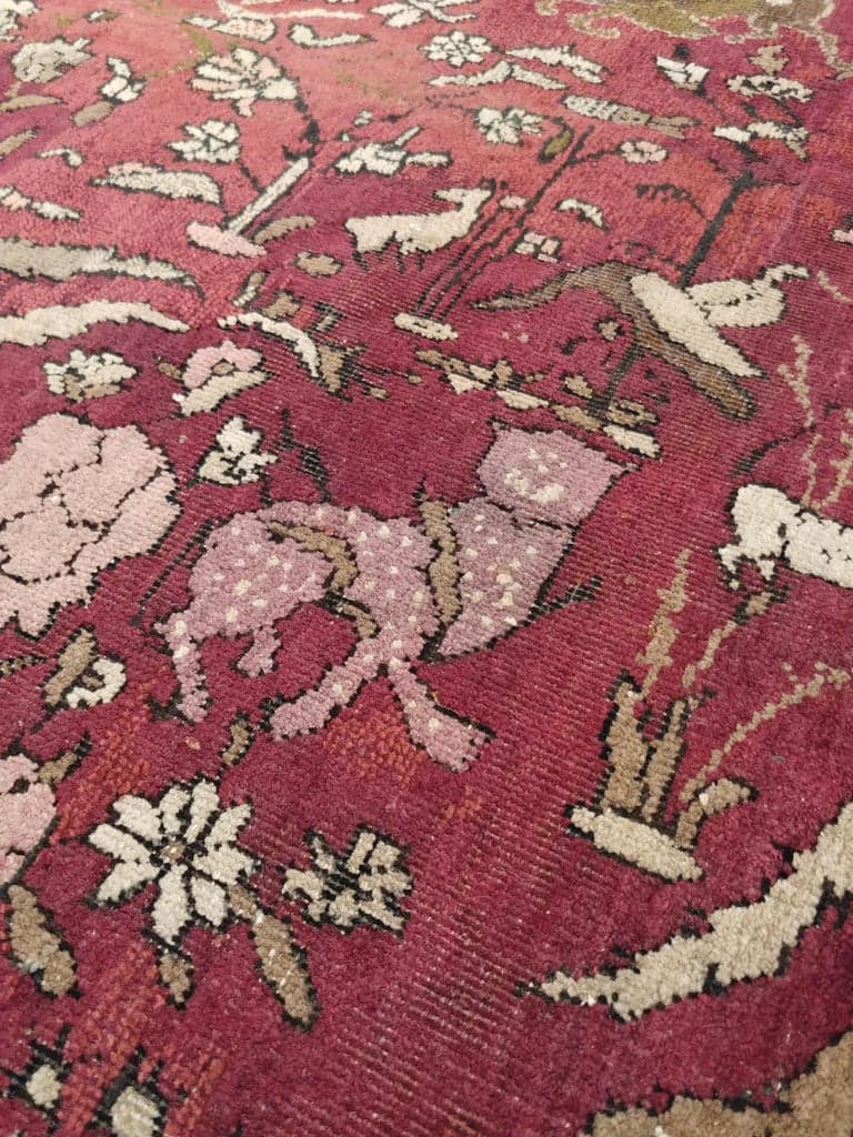Agra Hunting Carpet, actual catalog view 2