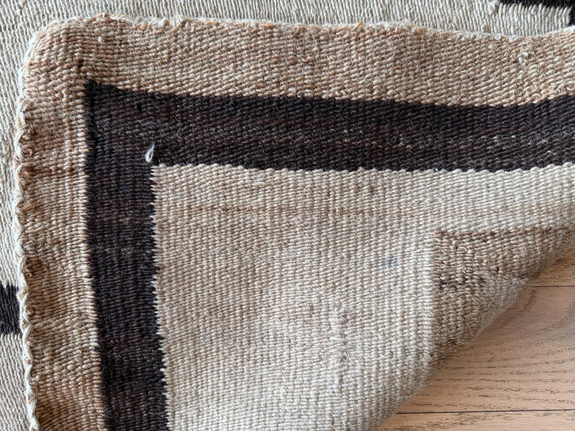 Navajo Bow Tie Rug, circa 1910, actual catalog view 8