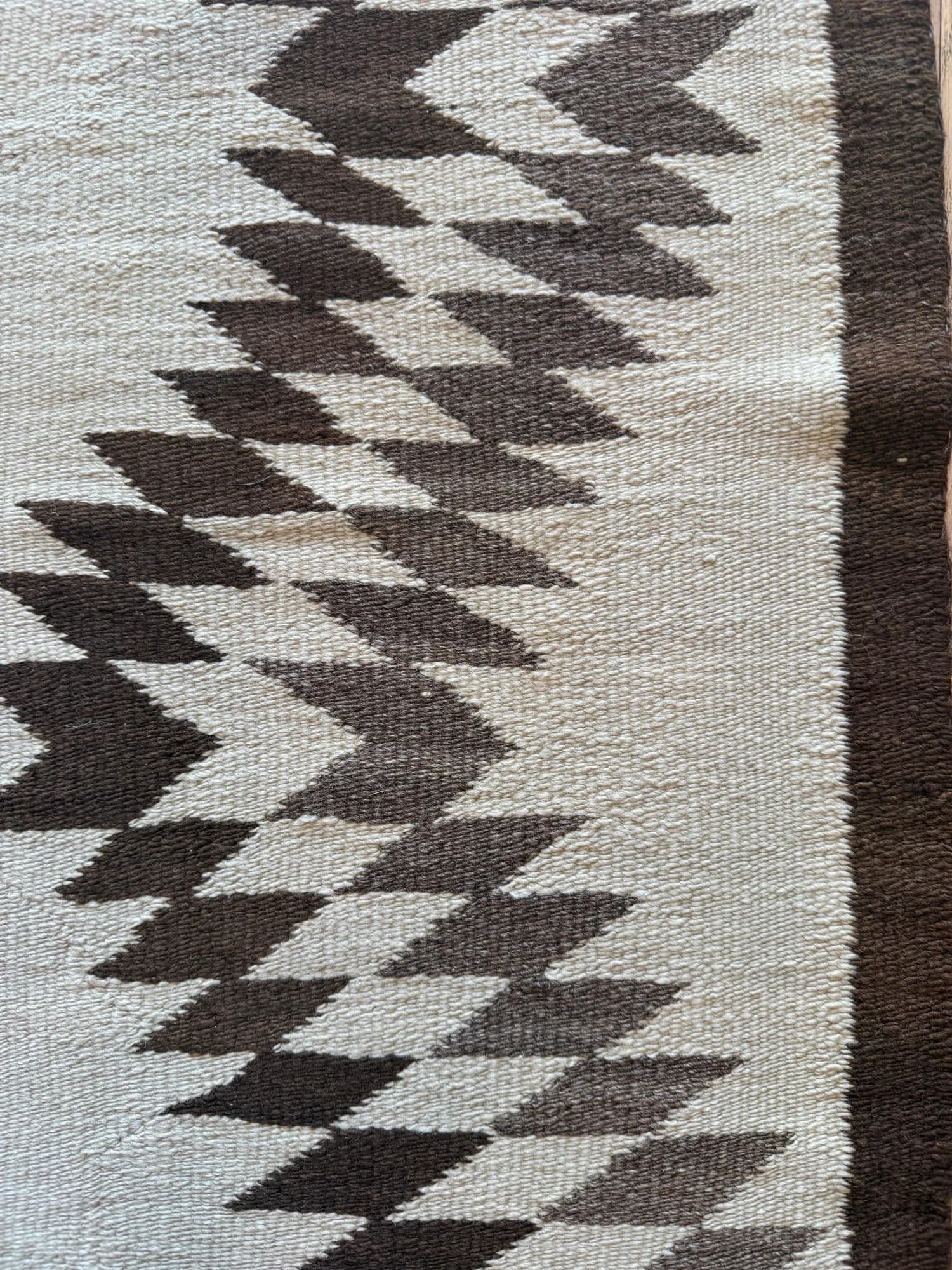 Navajo Diamond Rug, circa 1930, actual catalog view 12