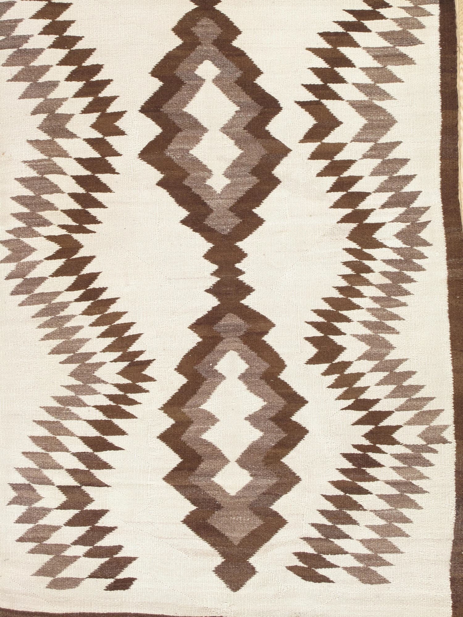 Navajo Diamond Rug, circa 1930, actual catalog view 5