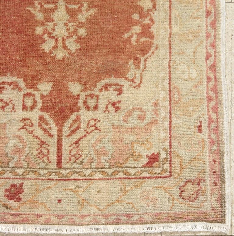 Oushak Runner in Beige and Orange, actual catalog view 2