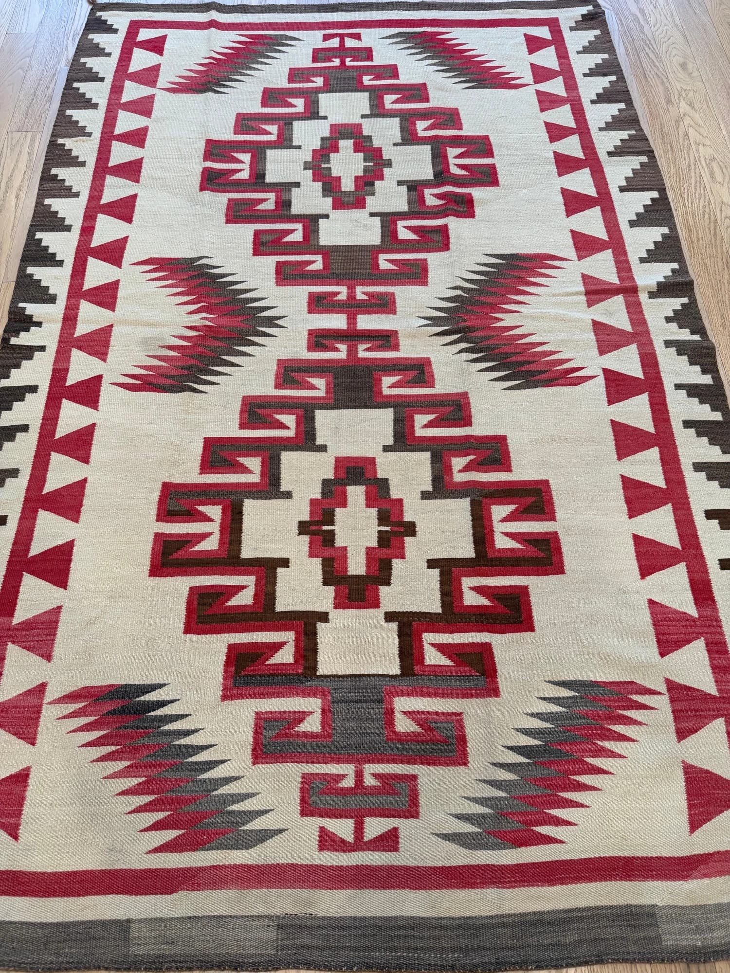 Navajo Medallion Rug, actual catalog view 6