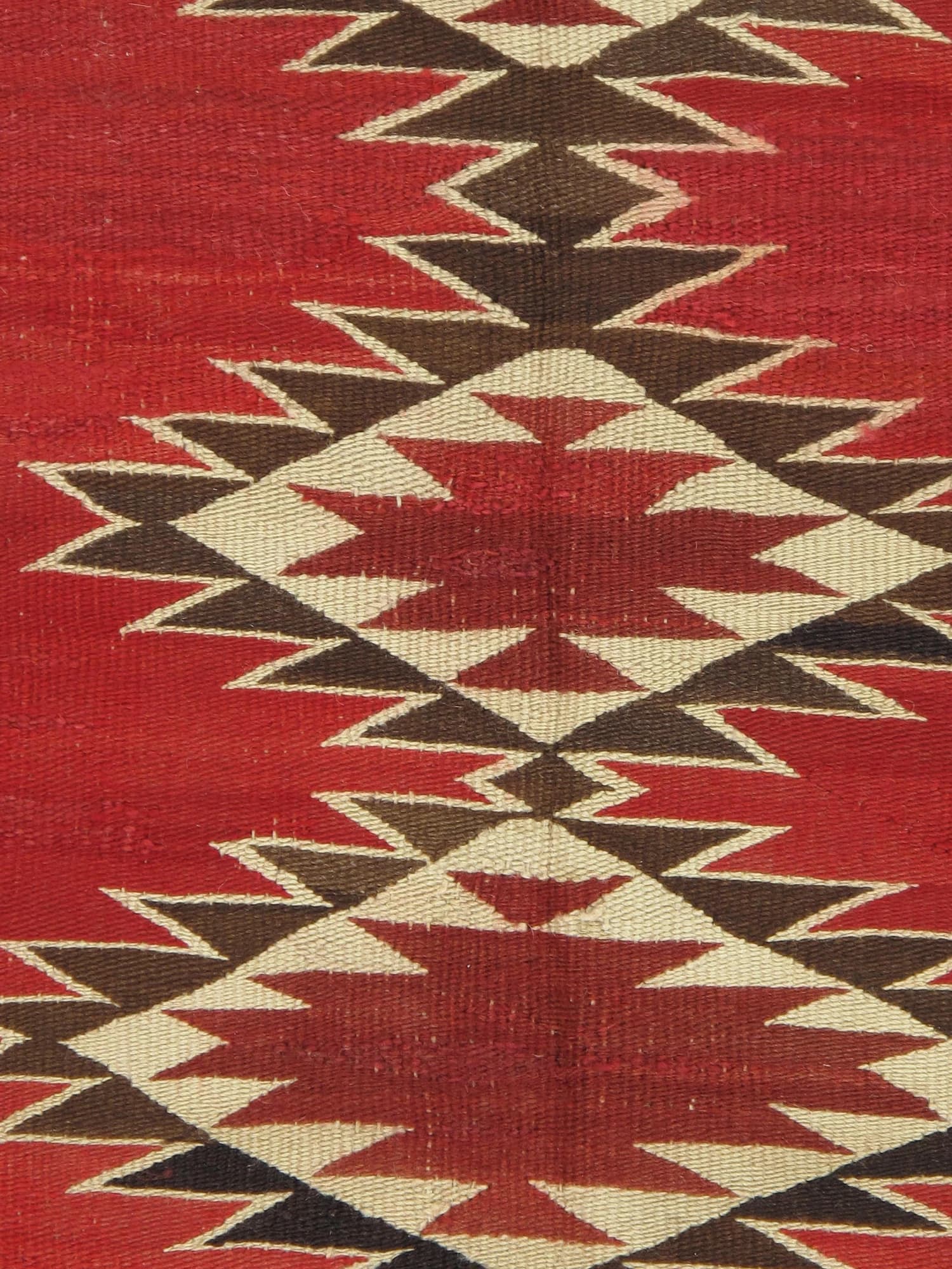 Navajo Red Field Rug, circa 1900, actual catalog view 5