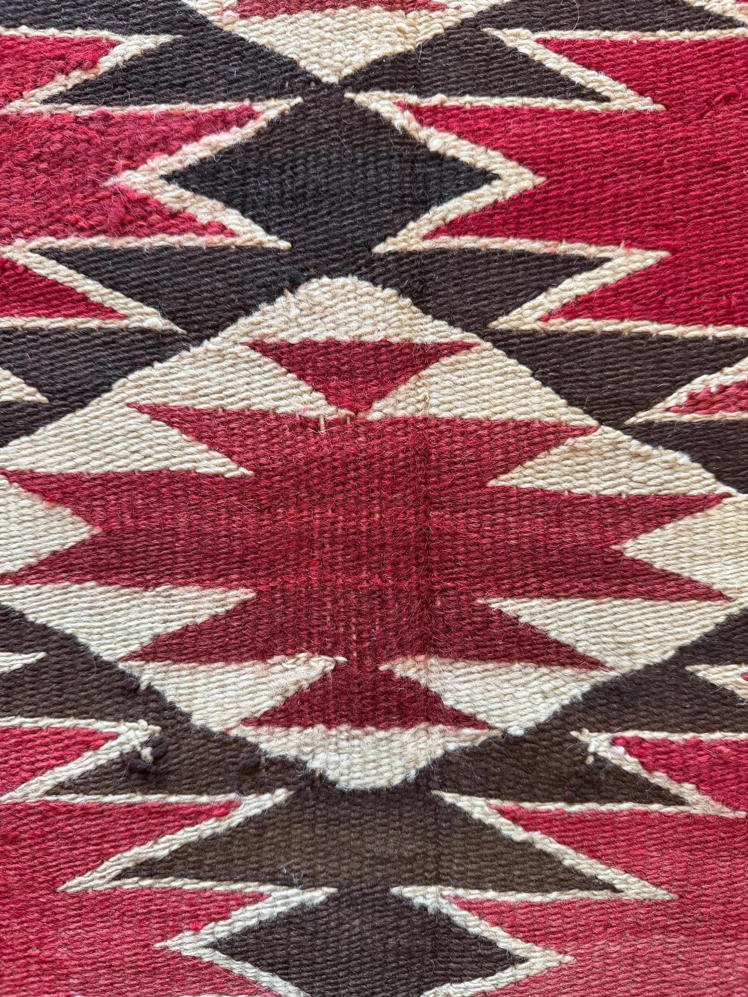 Navajo Red Field Rug, circa 1900, actual catalog view 12