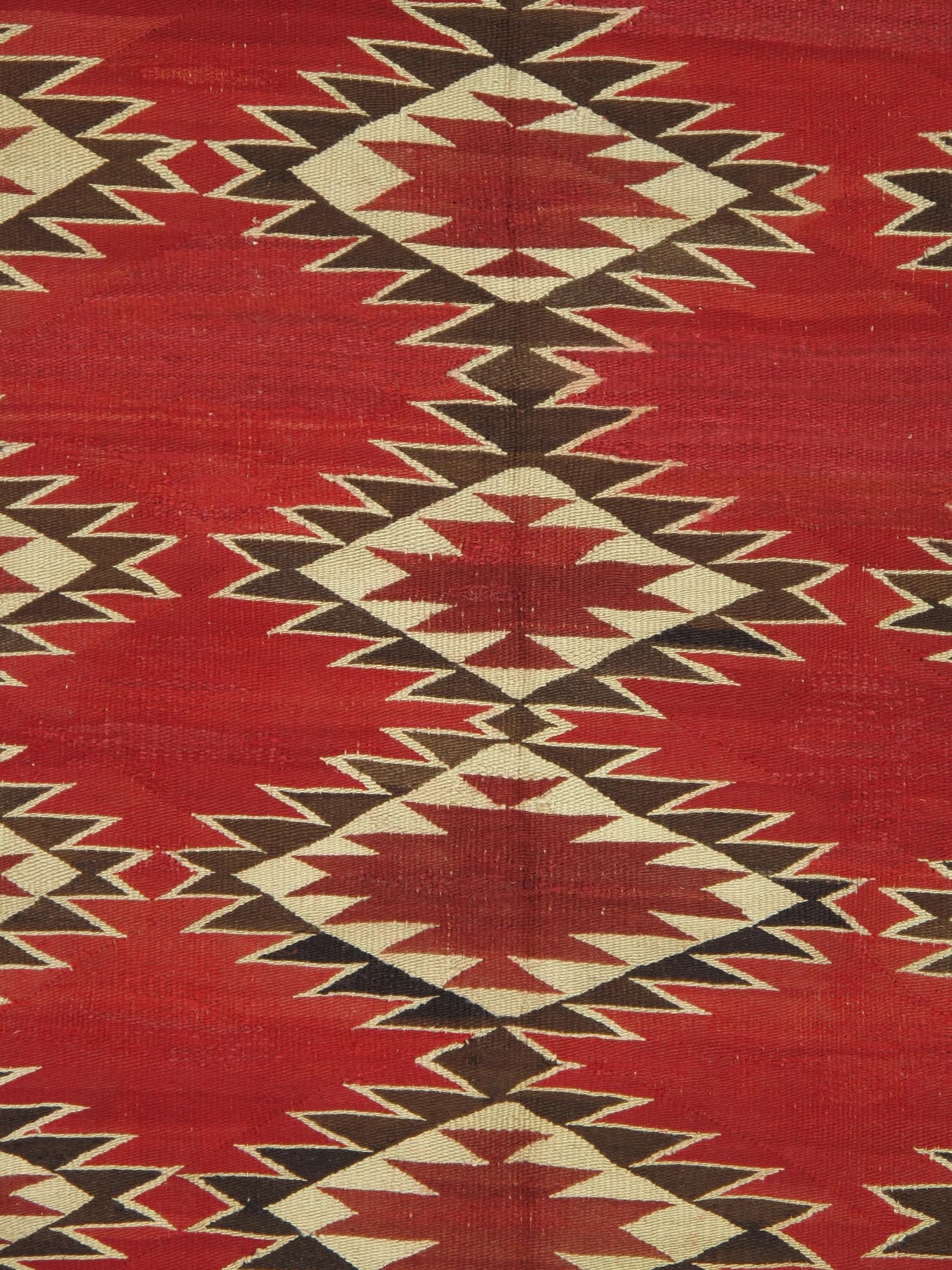 Navajo Red Field Rug, circa 1900, actual catalog view 6