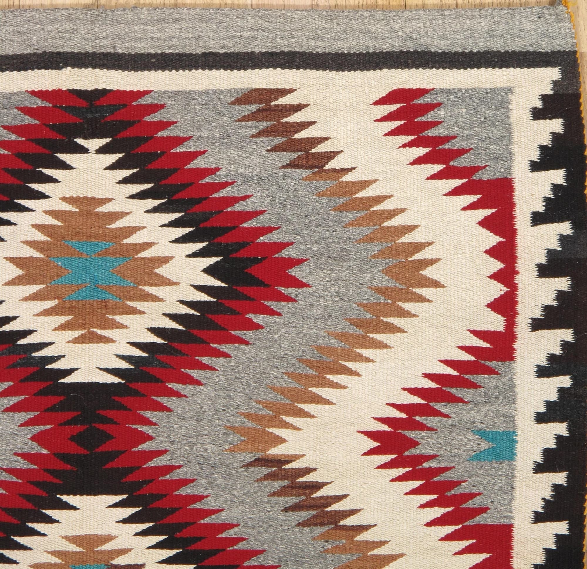 Navajo Eye Dazzler Rug, actual catalog view 6