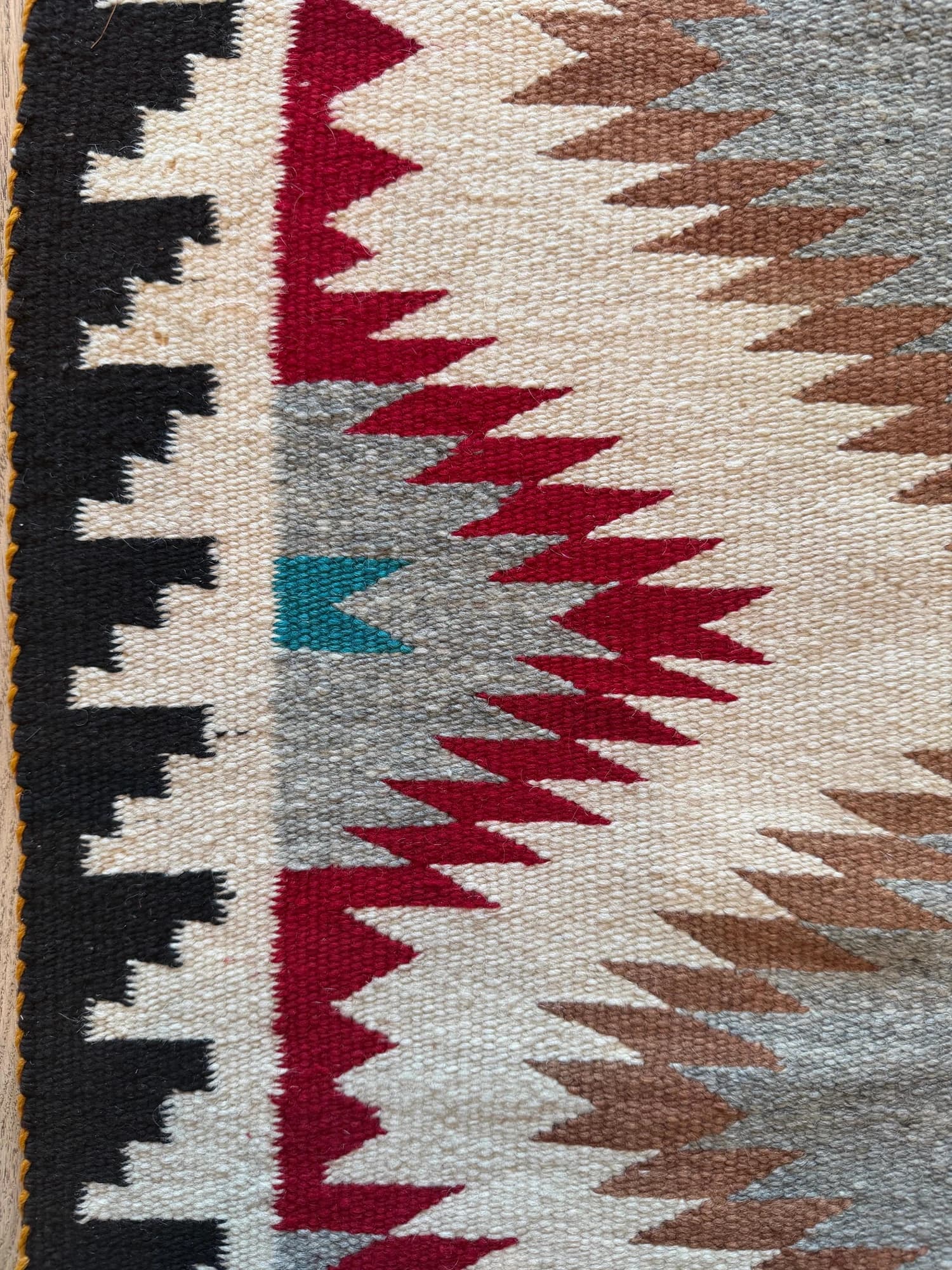 Navajo Eye Dazzler Rug, actual catalog view 10