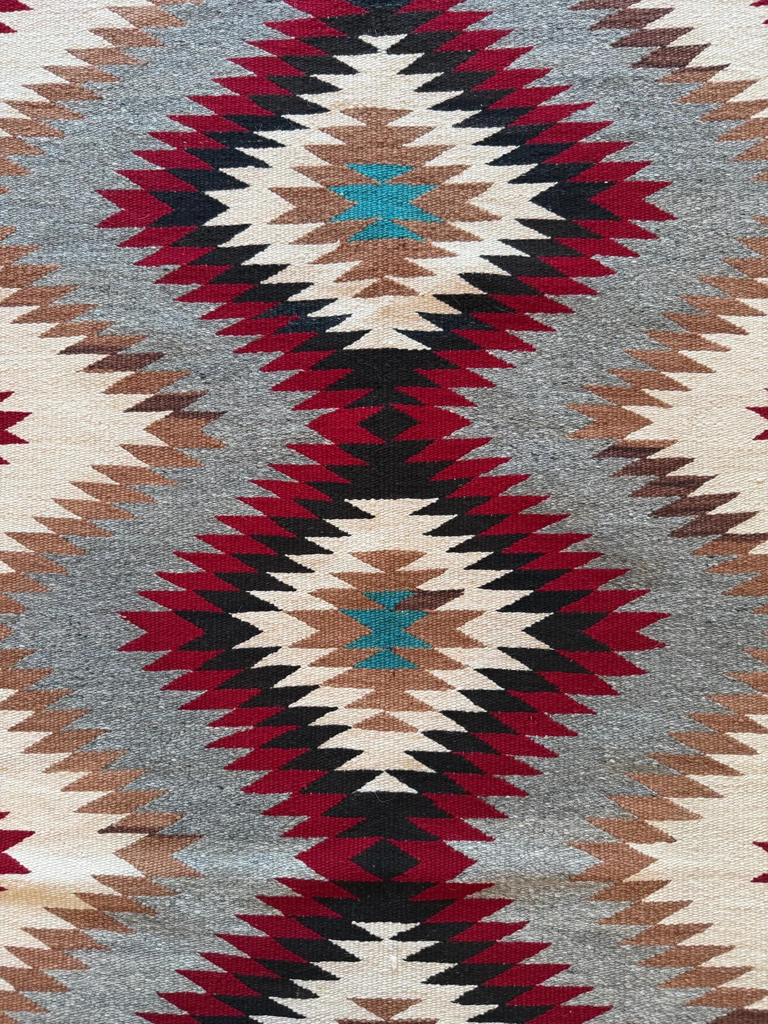 Navajo Eye Dazzler Rug, actual catalog view 7