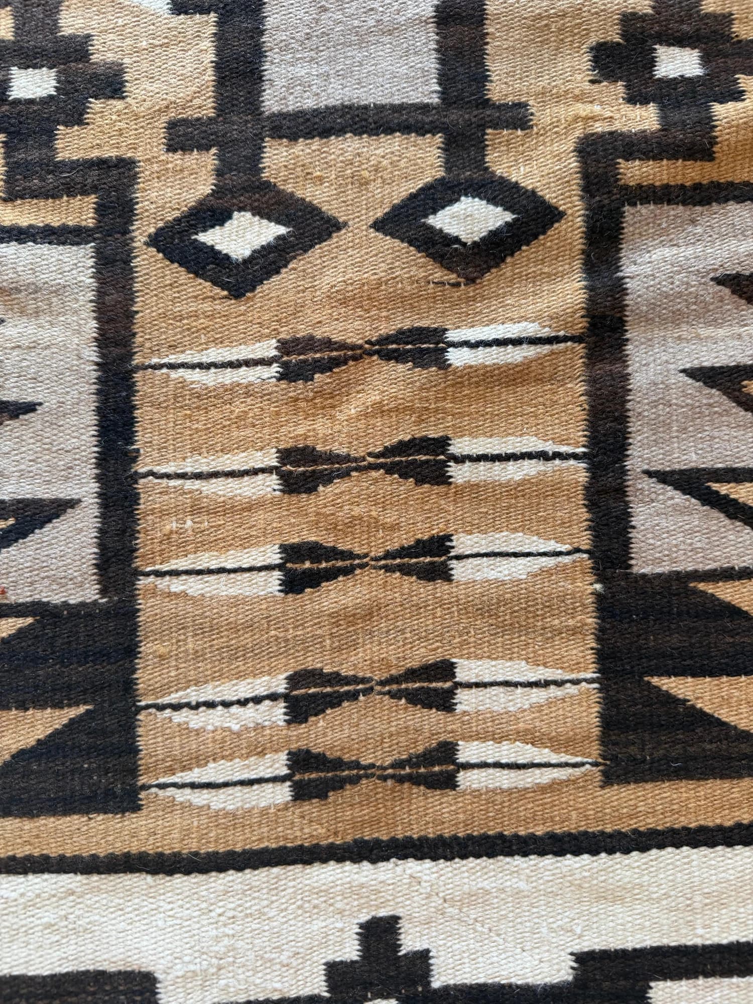 Navajo Geometric Rug, circa 1920, actual catalog view 14