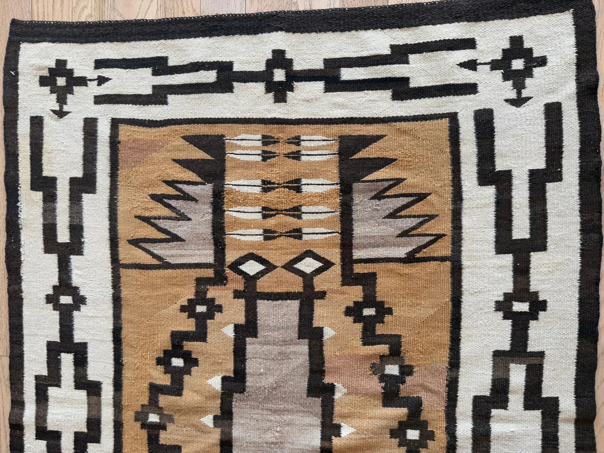 Navajo Geometric Rug, circa 1920, actual catalog view 11