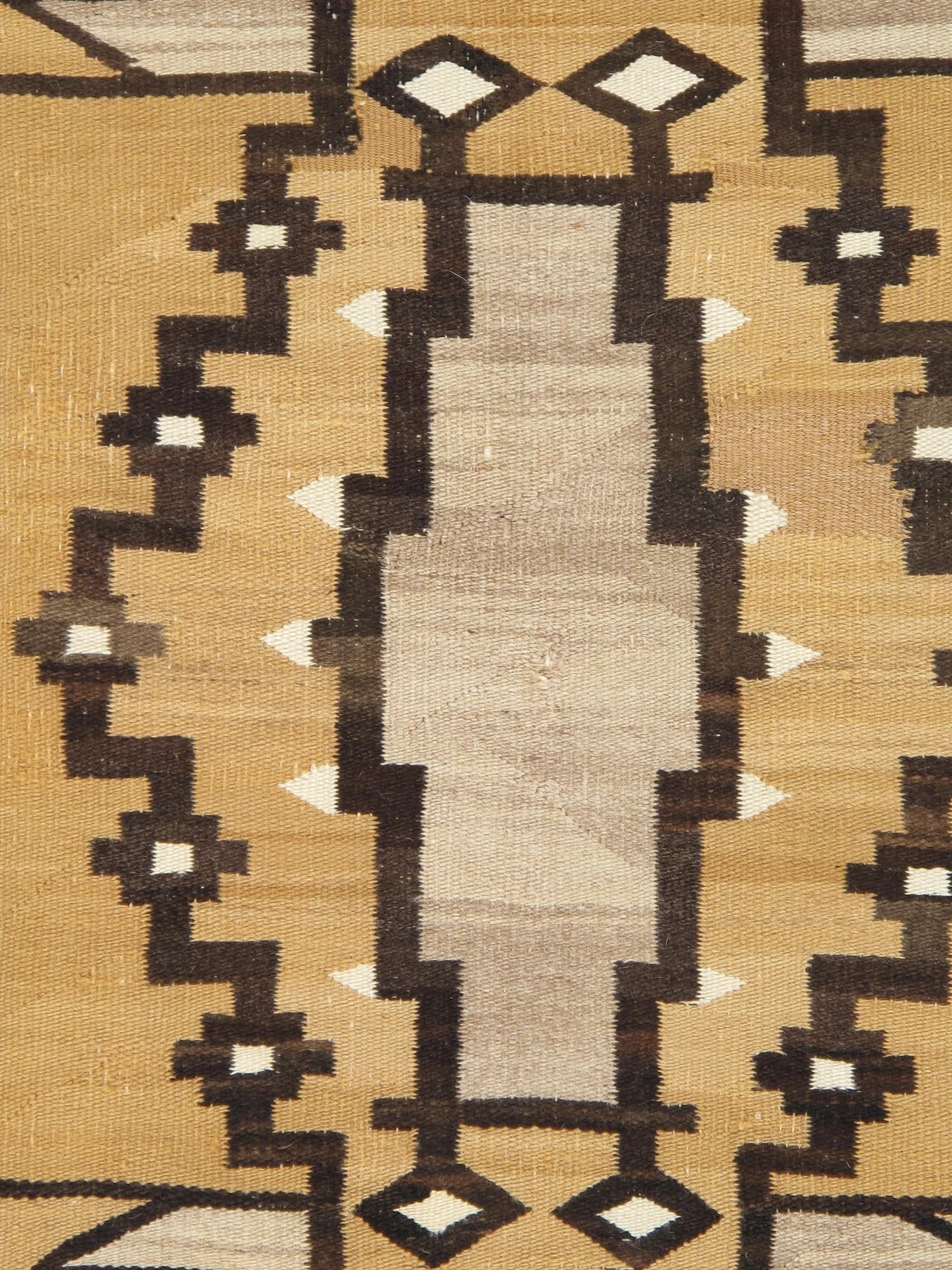 Navajo Geometric Rug, circa 1920, actual catalog view 6