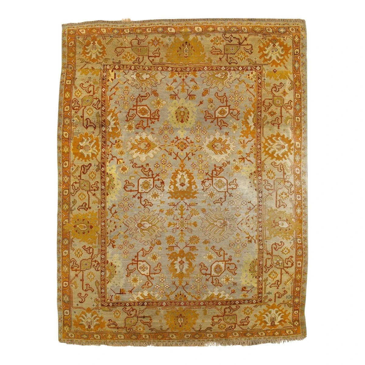 Antique Oushak Saffron