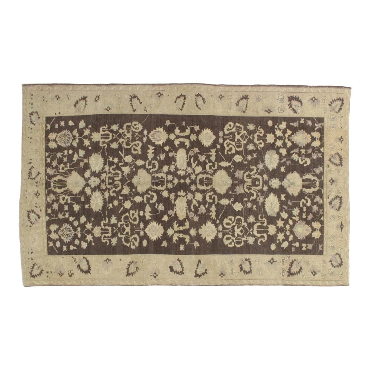 1920s Antique Turkish Oushak 5'3"x8'7"