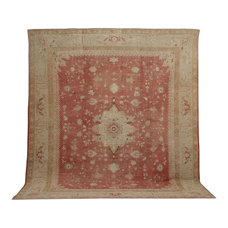 Antique Oushak Carpet