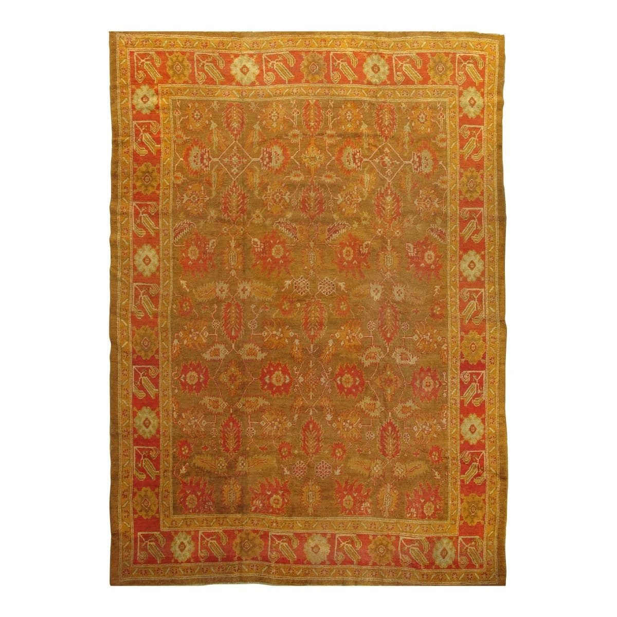 Antique Oushak Carpet