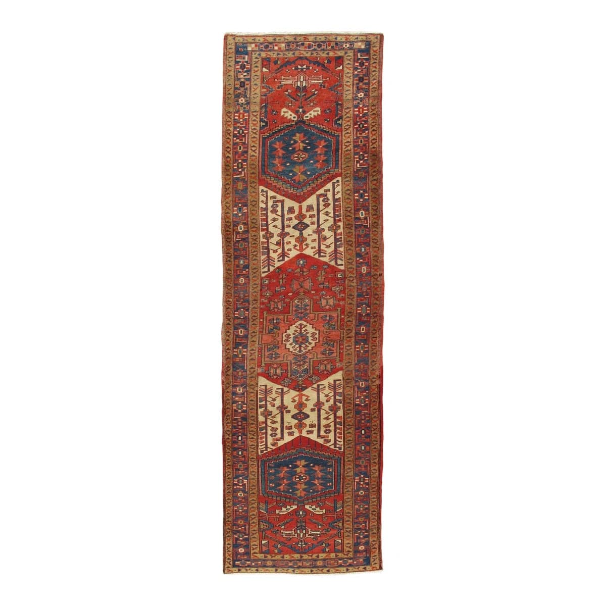 Antique Heriz Northwest Persian Runner