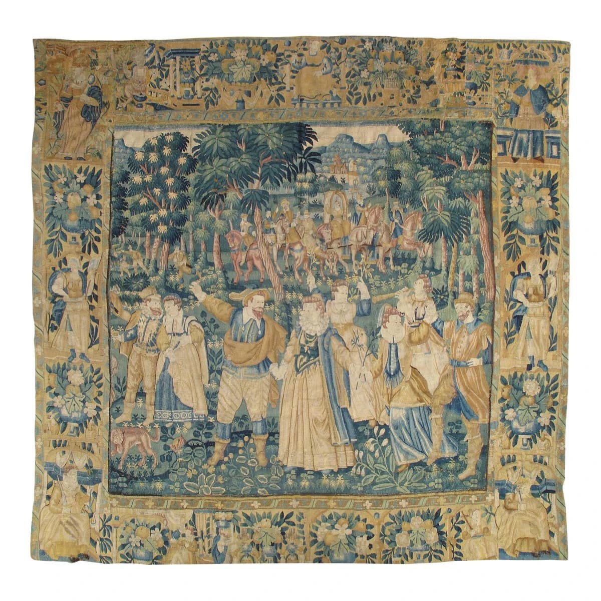 Late 16th Century Flemish Historical Tapestry