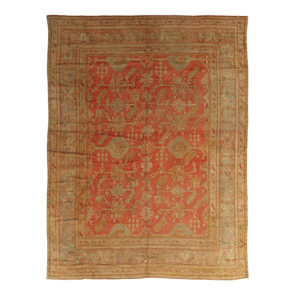 Antique Oushak Carpet
