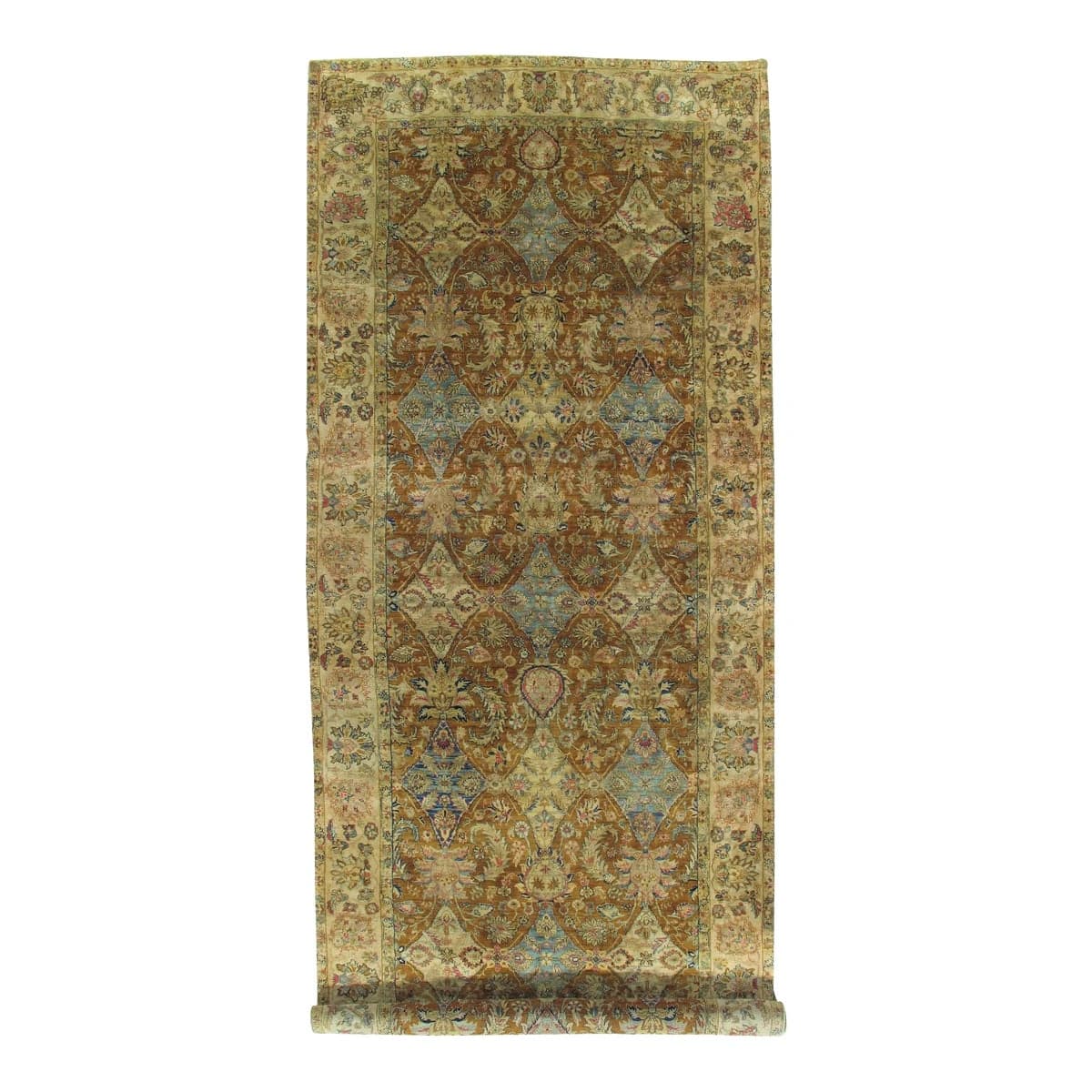 Vintage Indo Tabriz Carpet