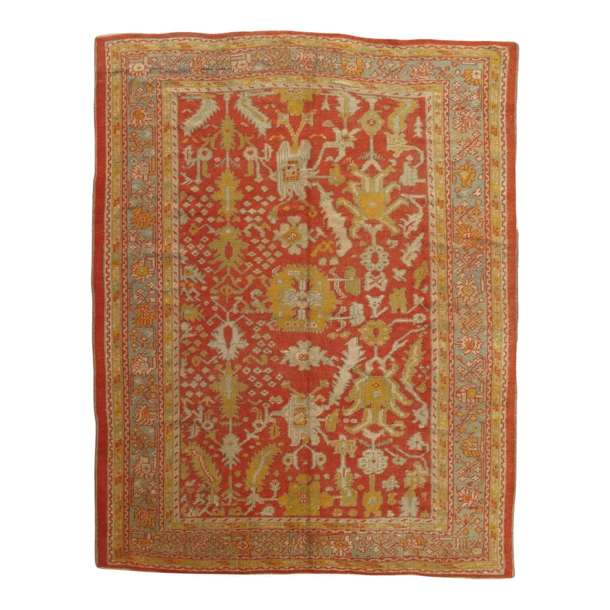 Antique Oushak Carpet