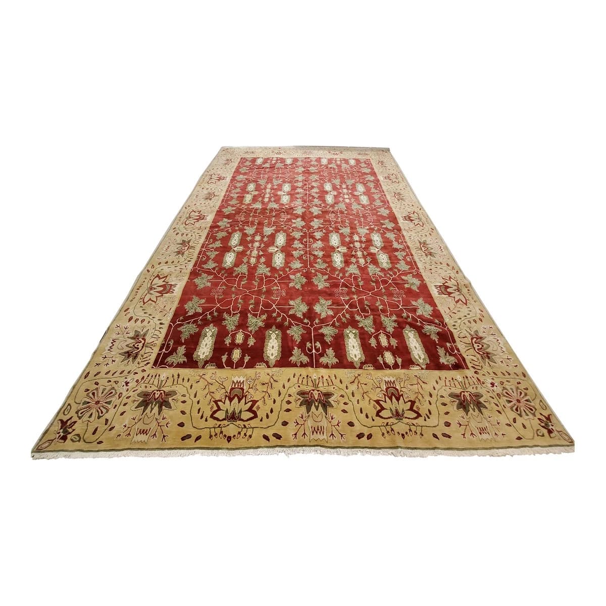 Early 20th Century Indian Agra Carpet