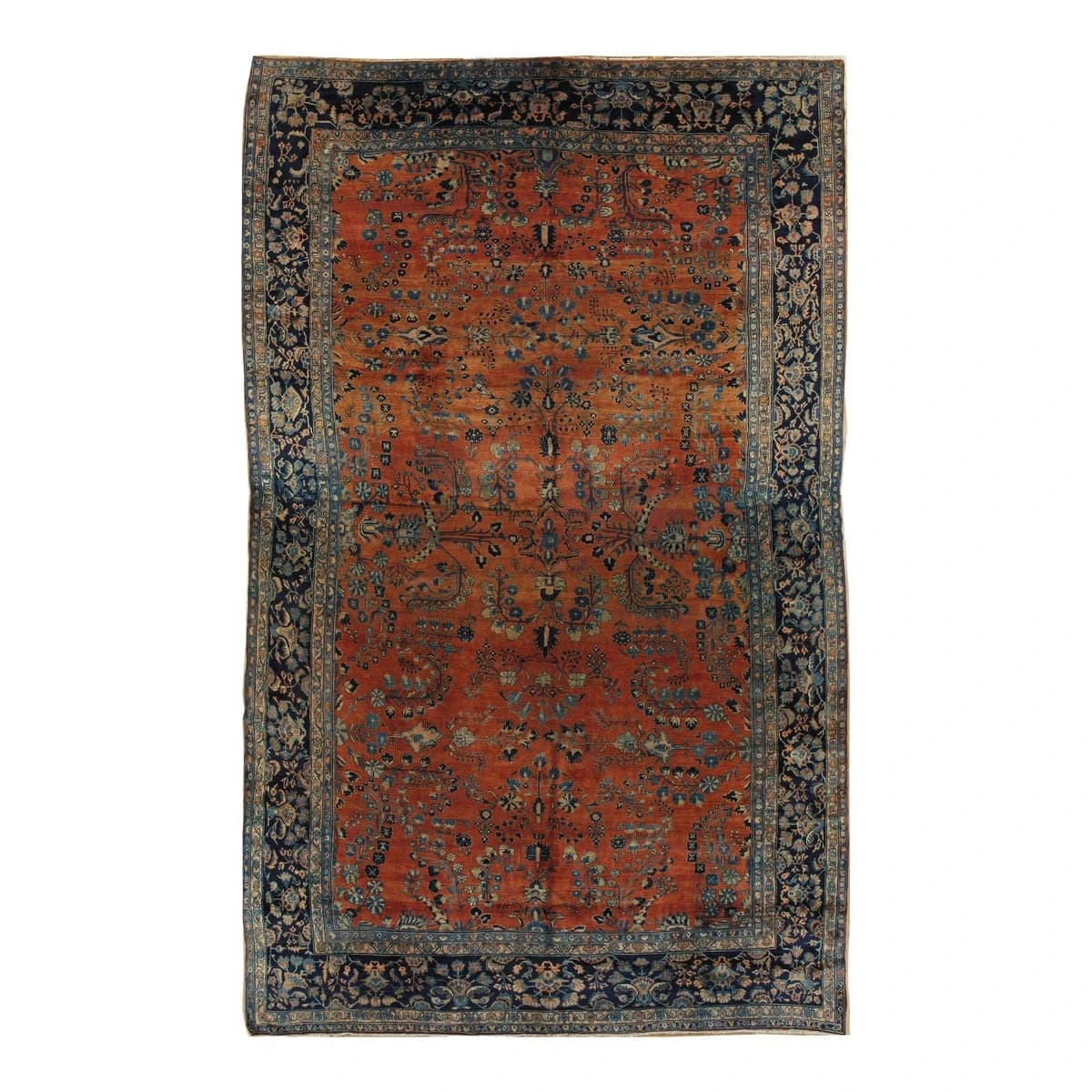 Antique Persian Sarouk Carpet