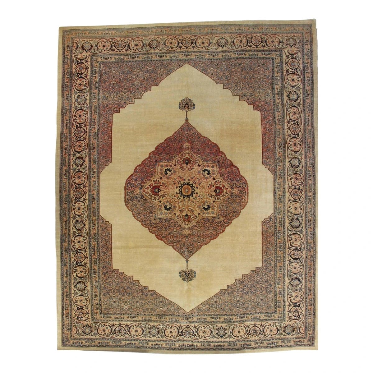 Antique Tabriz Carpet