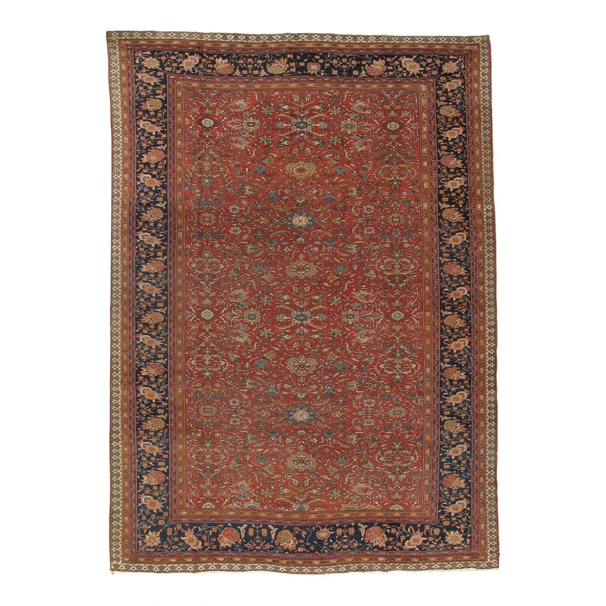 Antique Farahan Sarouk Carpet