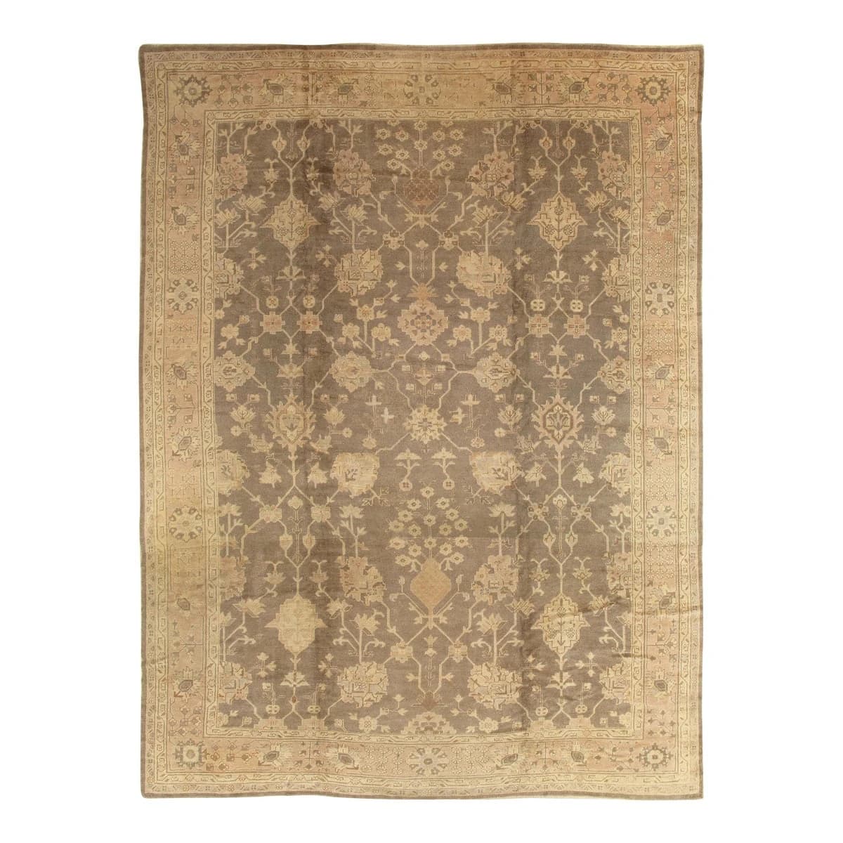 Antique Oushak Carpet