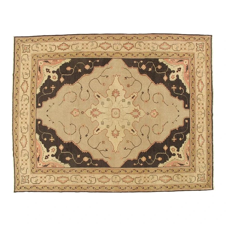 Antique Indian Agra Carpet