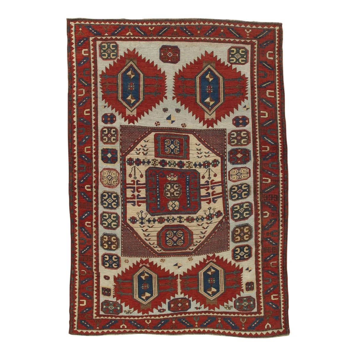 Antique Karachov Kazak Carpet