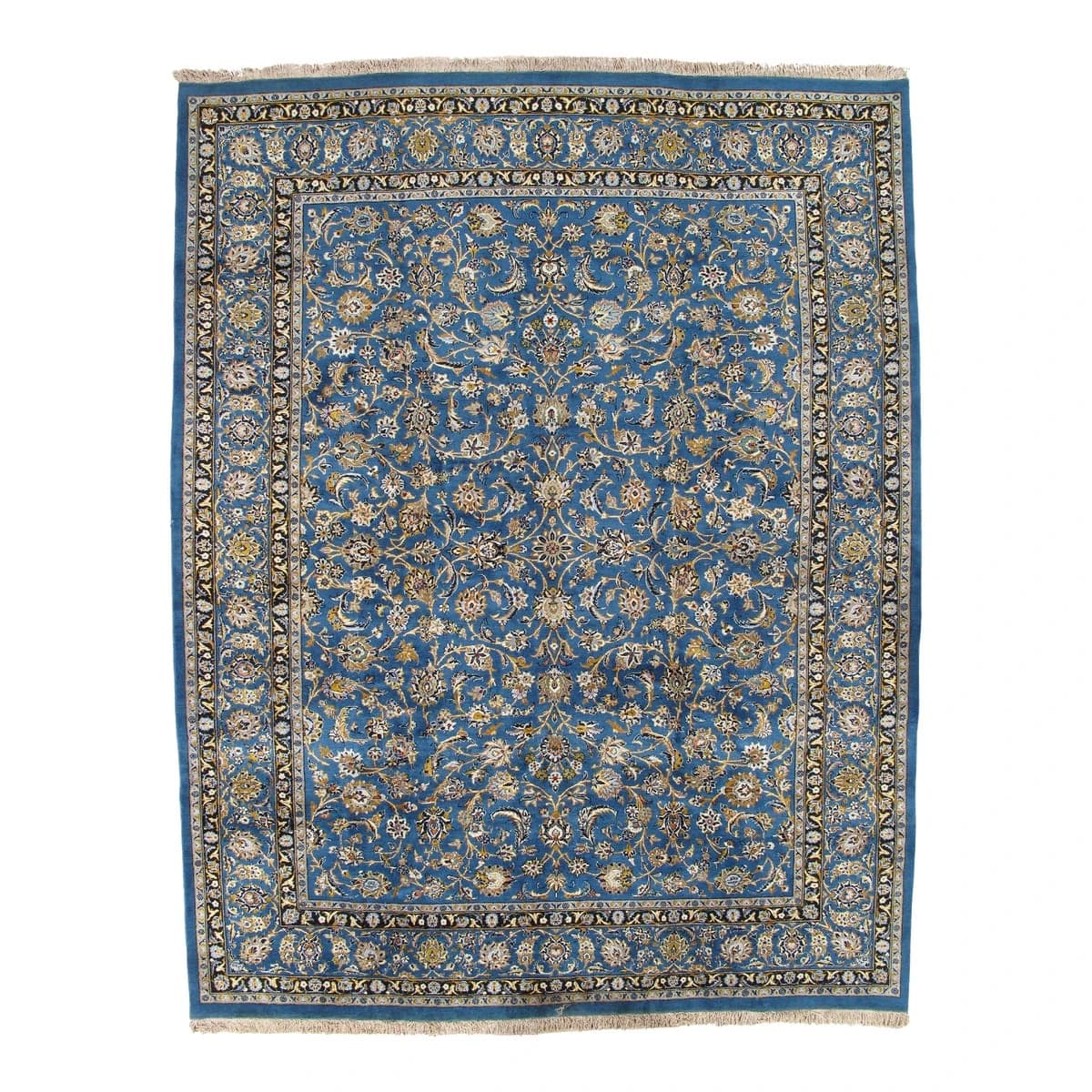 Vintage Persian Kashan Carpet