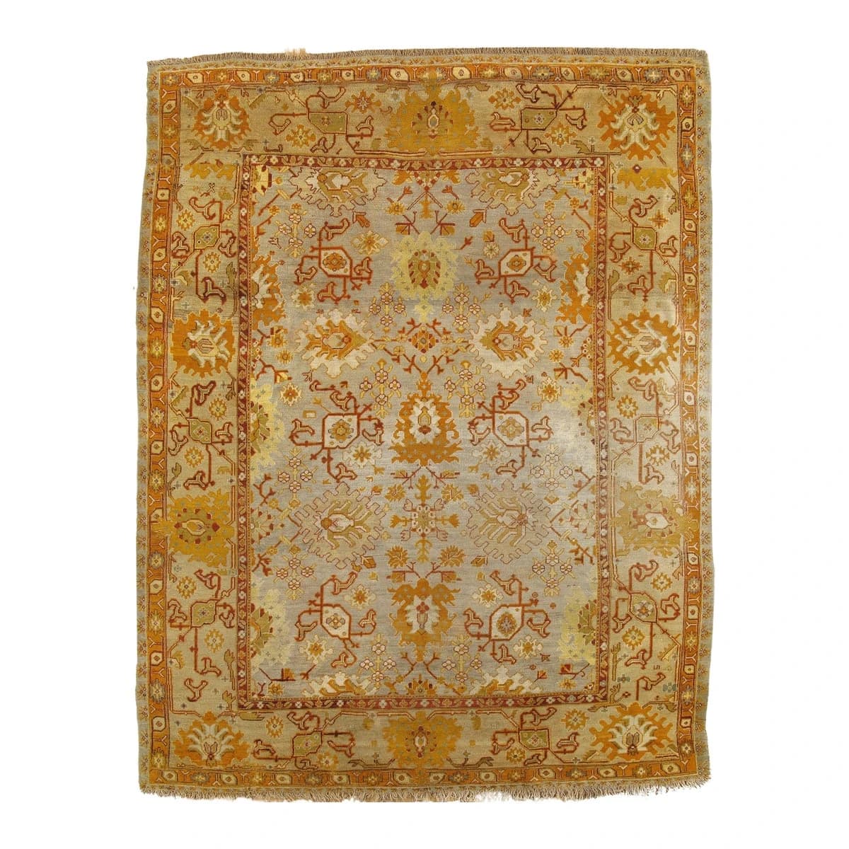 Antique Oushak Carpet