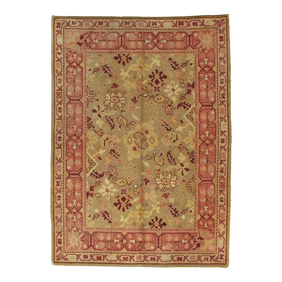 Antique Oushak Carpet