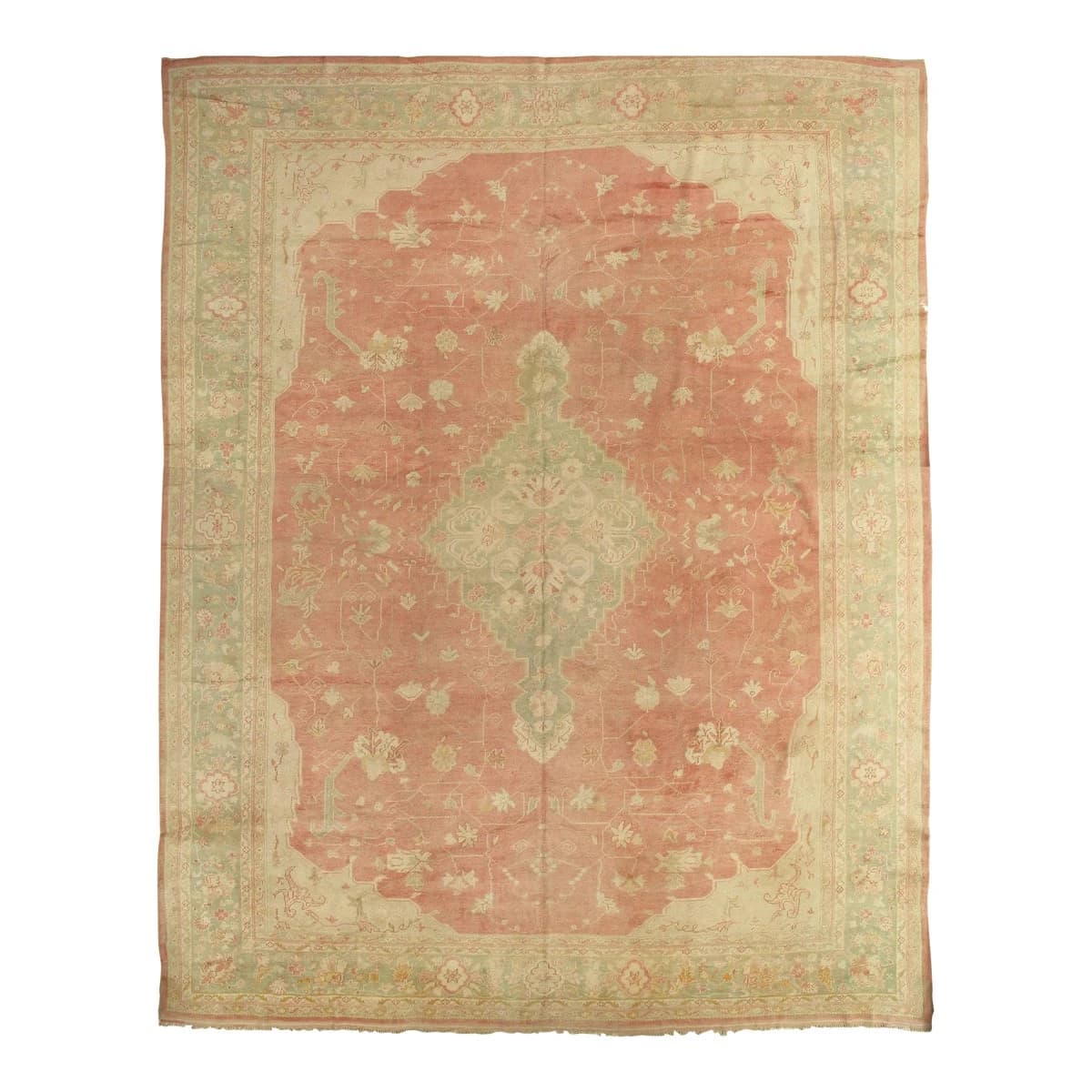 Antique Oushak Carpet