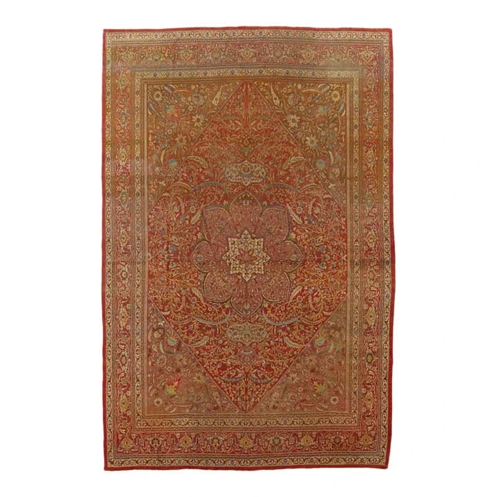 Antique Tabriz Carpet