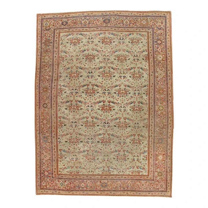 Antique Persian Sultanabad Carpet