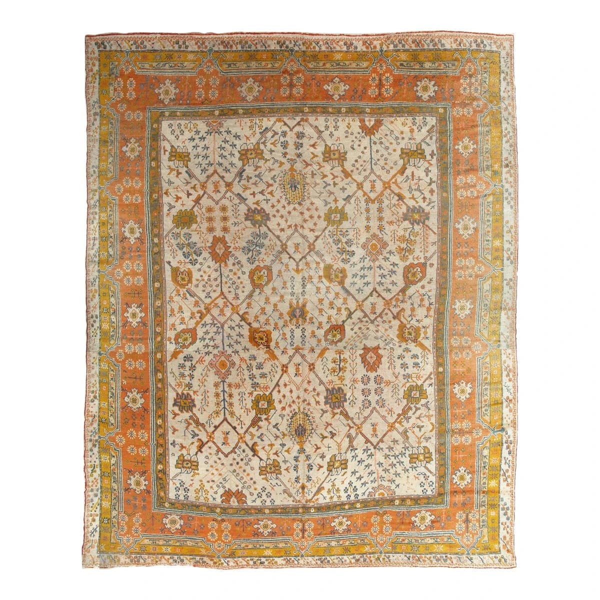 Antique Oushak Carpet
