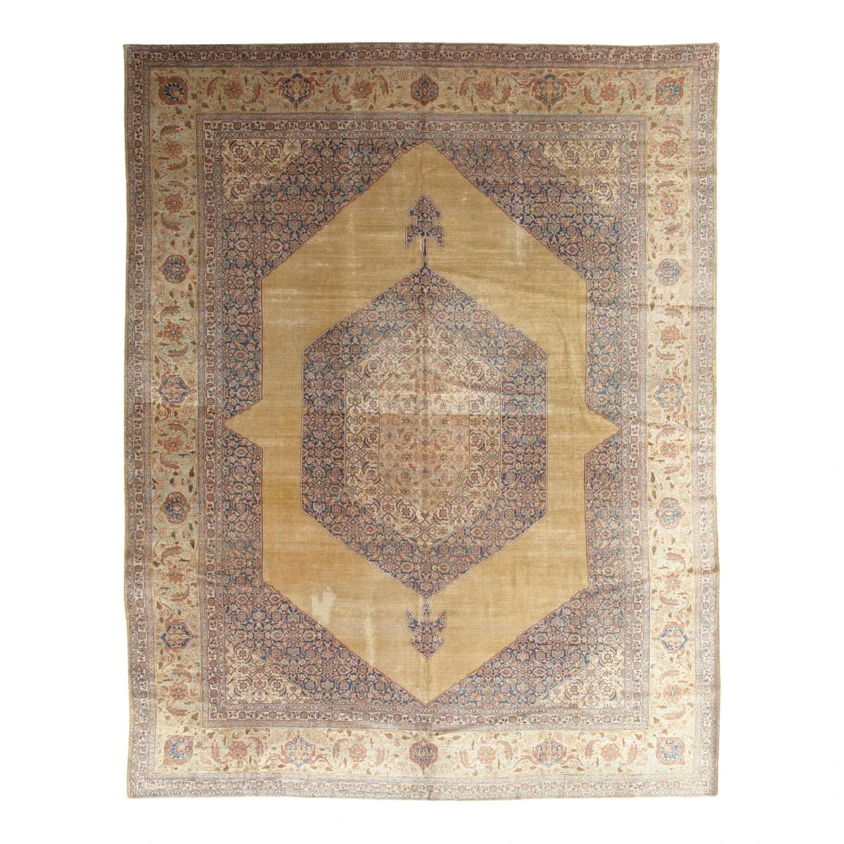 Antique Tabriz Carpet
