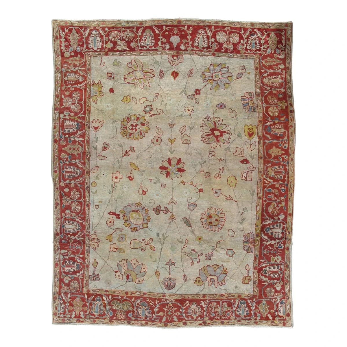 Antique Persian Sultanabad Carpet