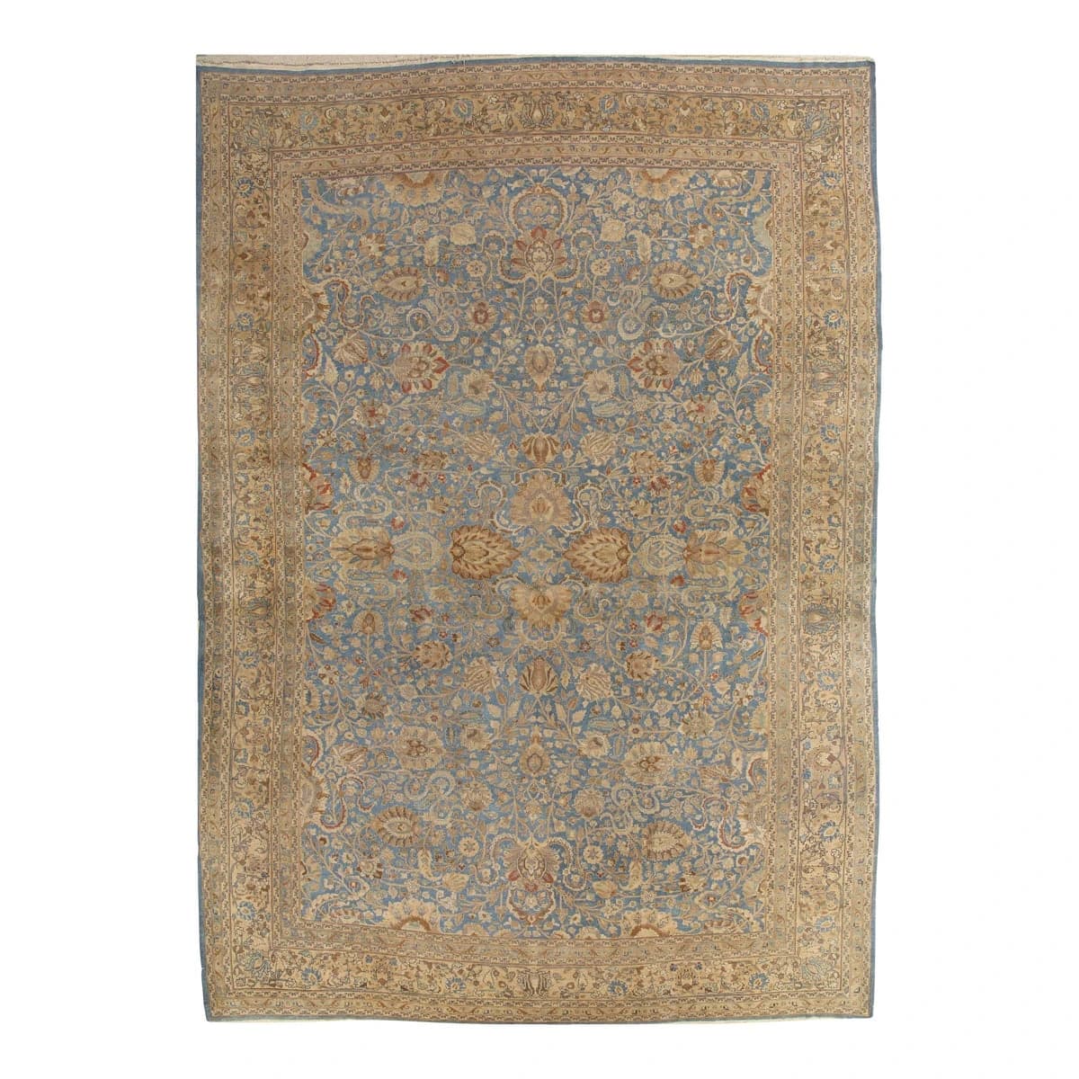 Antique Persian Mashad Carpet