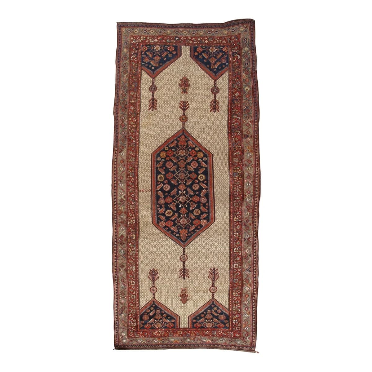 Antique Persian Serab Rug