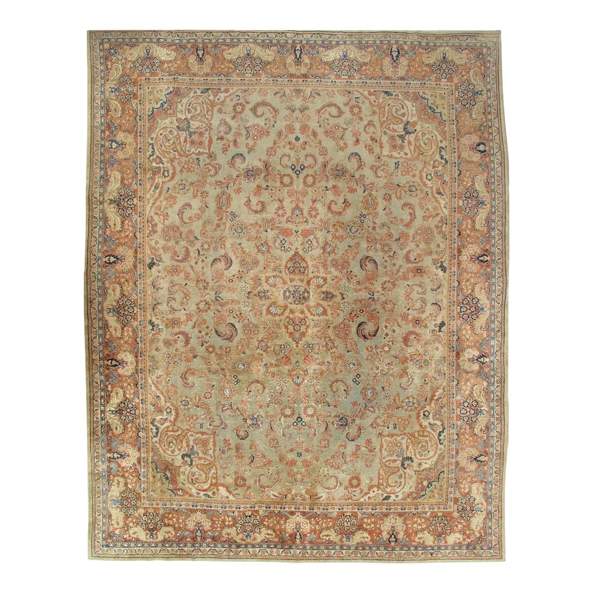 Antique Mahal Rug